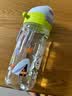 babycare儿童水杯二合一户外运动水杯吸管杯直饮幼儿园水壶上学专用600mL 实拍图