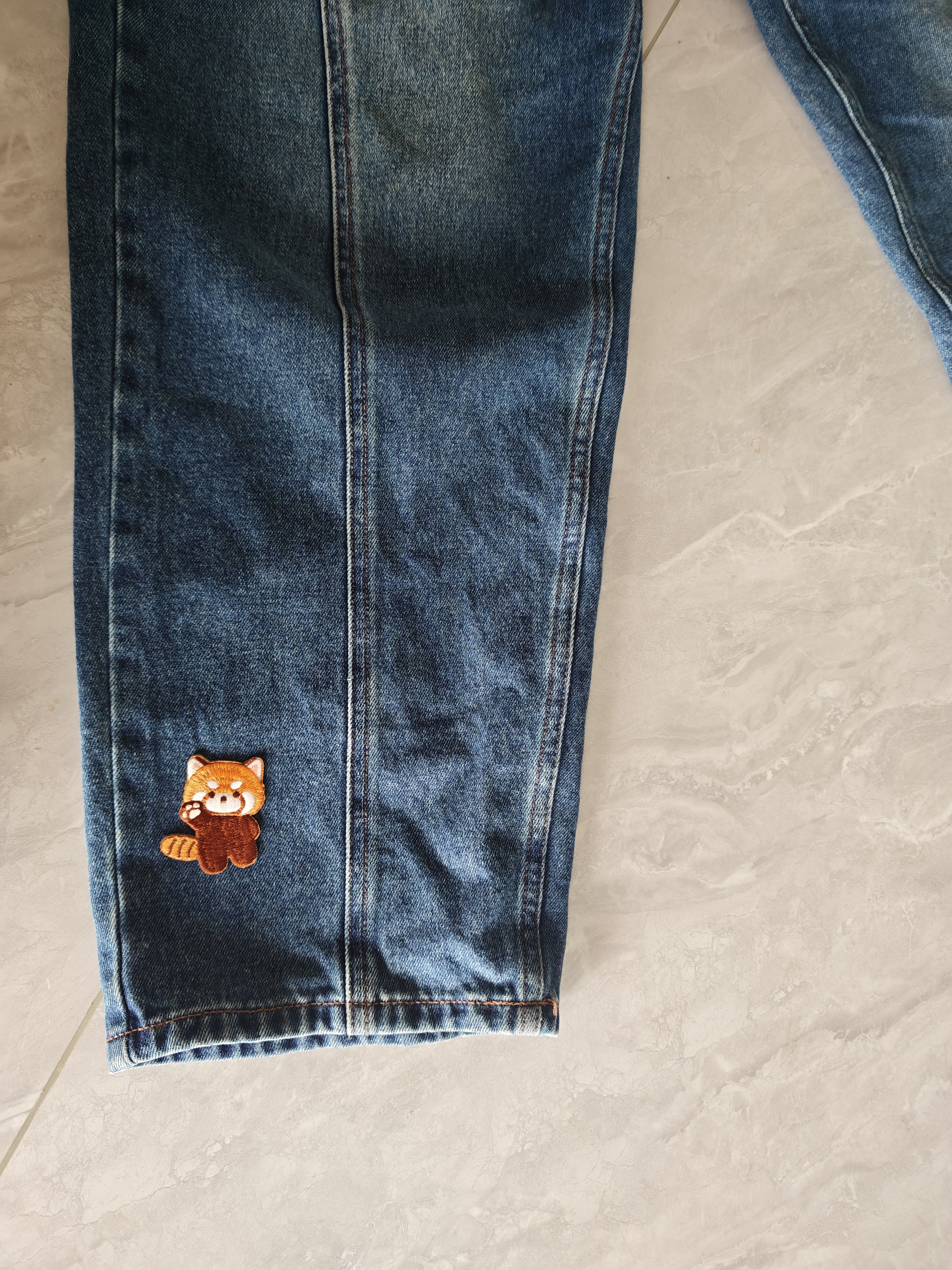 范爷家刺绣可爱小熊猫羽绒服补丁贴包包ipad衣服装饰贴diy布贴免熨烫 实拍图