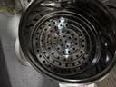 美的（Midea）电煮锅 0涂层不锈钢 宿舍小电锅 多功能家用宿舍泡面小火锅 2.6L蒸煮一体电热锅 XZC2066G 配蒸笼 实拍图