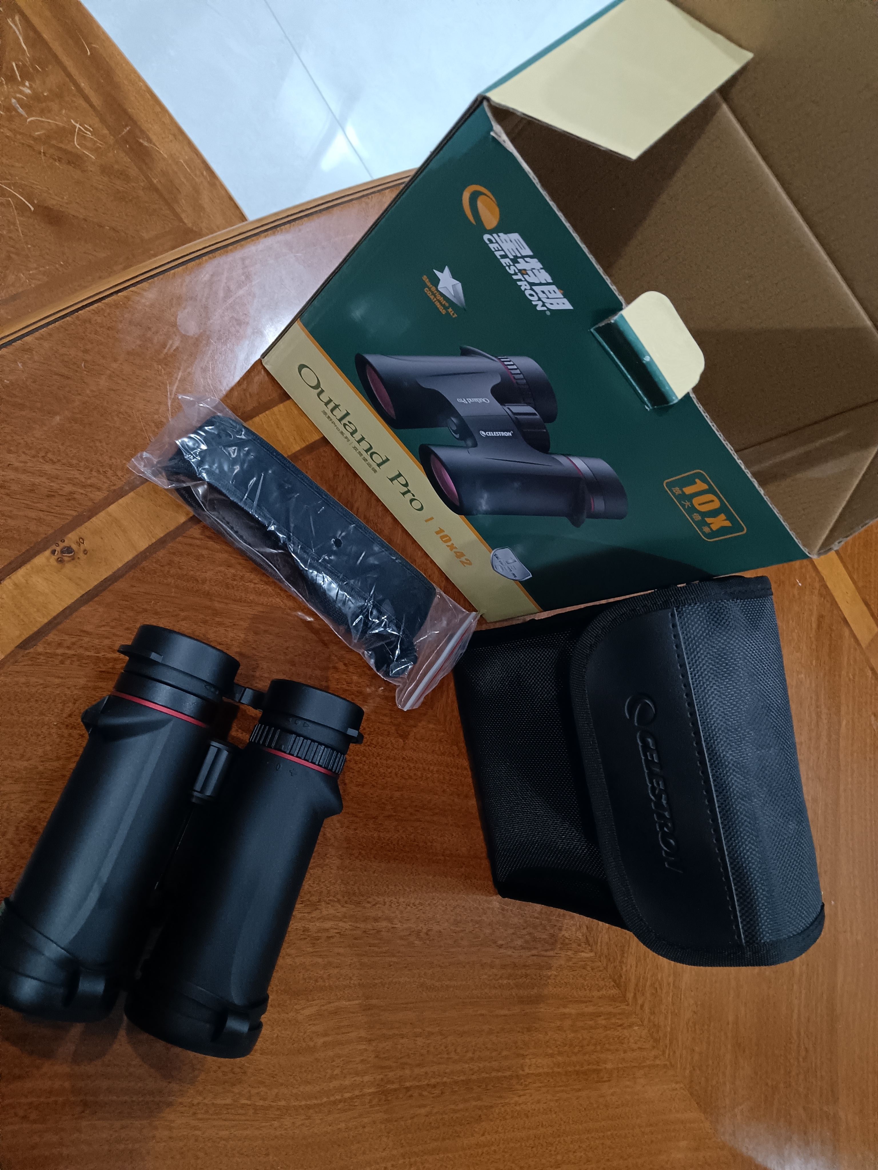 星特朗Outland Pro 10X42XLT镀膜高清高倍大目镜充氮防水专业双筒望远镜 实拍图
