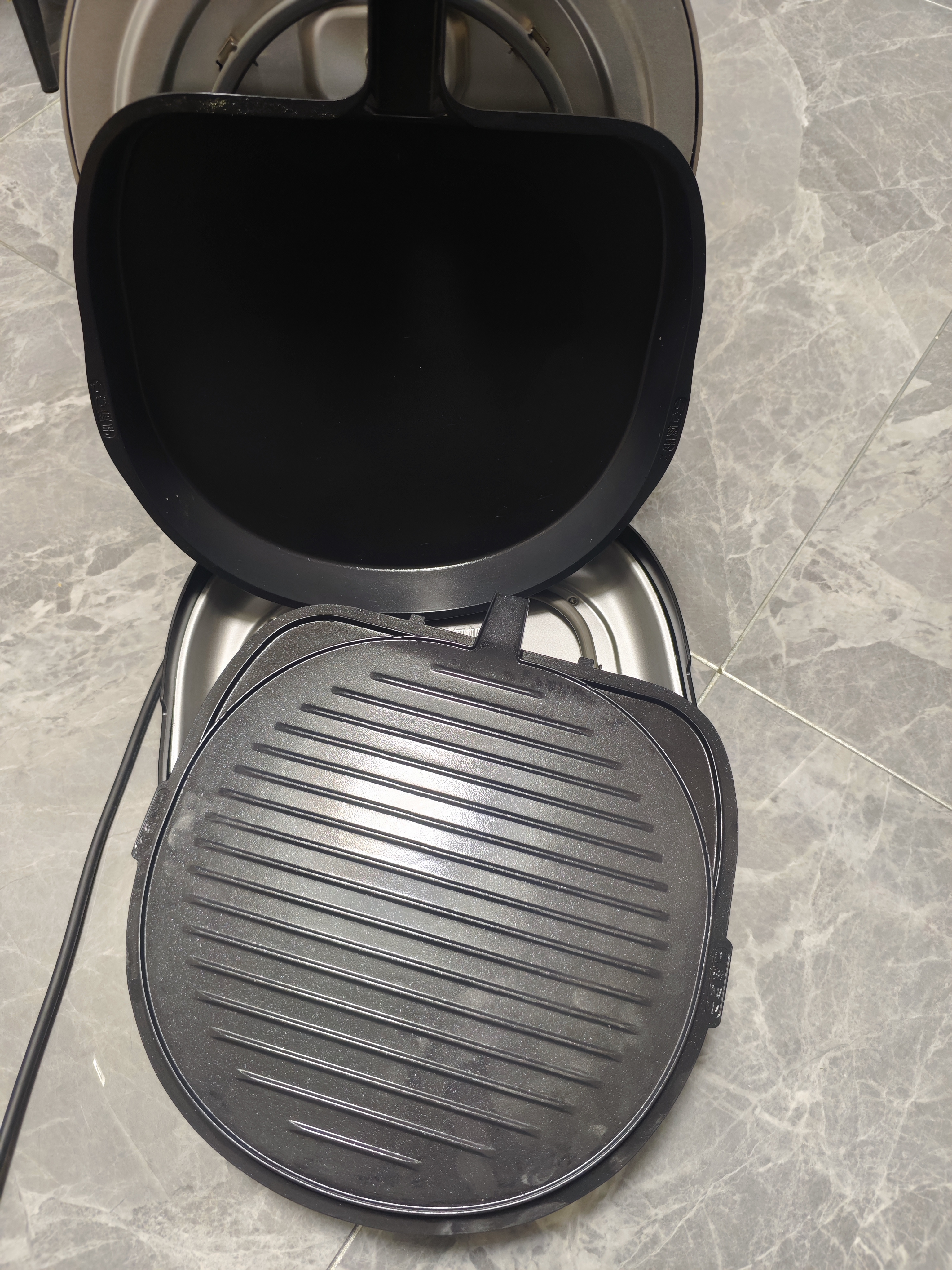 美的（Midea）电饼铛家用0氟钛陶超耐磨双盘易拆洗定时可调温智能双面加热三明治早餐机煎烤机煎饼烙饼锅3235Ti 实拍图