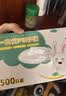 优奥一次性手套500只盒装食品级加厚防漏塑料透明PE厨房卫生龙虾手套 实拍图