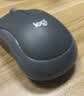 罗技（Logitech）M185鼠标 无线鼠标 办公鼠标 对称鼠标 黑色灰边 带无线2.4G接收器 实拍图