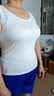 猫人夏季薄款纯棉背心女2026新款外穿显瘦遮副乳内搭美背吊带打底上衣 实拍图