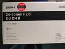 适马（SIGMA）Art 24-70mm F2.8 DG DN Ⅱ 二代 全画幅微单 恒定大光圈2470 人像风光旅行直播（索尼E卡口） 实拍图