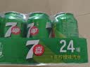 百事可乐七喜7UP 柠檬味 碳酸饮料汽水 330ml*24听胖罐 整箱装 实拍图