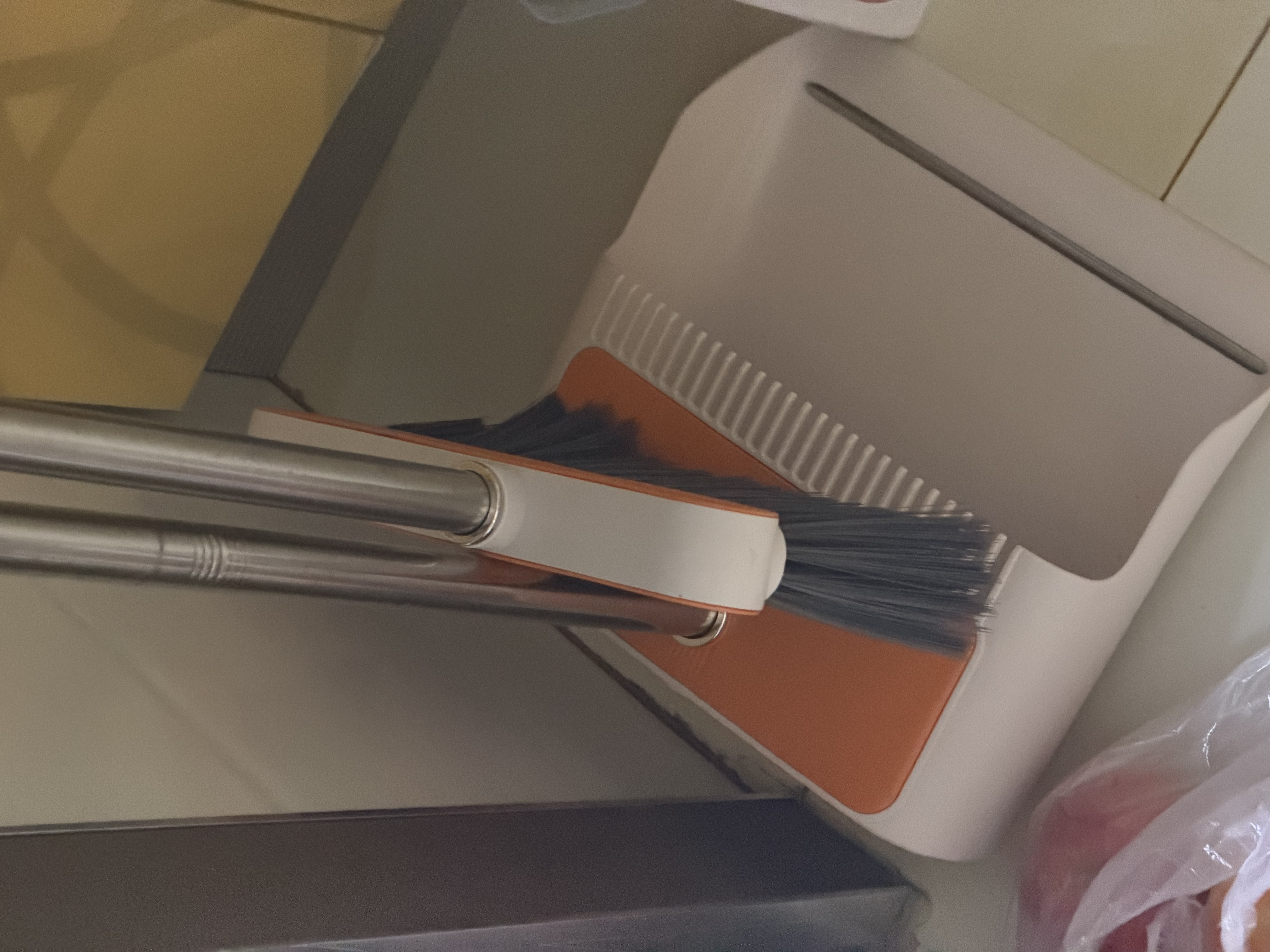 利临扫把簸箕套装高档家用室内扫地不沾毛发神器高档轻奢软毛笤帚 实拍图