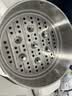 美的（Midea）电煮锅 电蒸锅 分体式小电锅 0涂层不锈钢电煮锅  2-3人家用蒸煮一体多功能锅 2.6L配蒸笼 XZC2071 实拍图