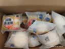 港荣蒸蛋糕淡糖450g小面包蛋糕早餐糕点甜品零食下午茶礼品盒 实拍图
