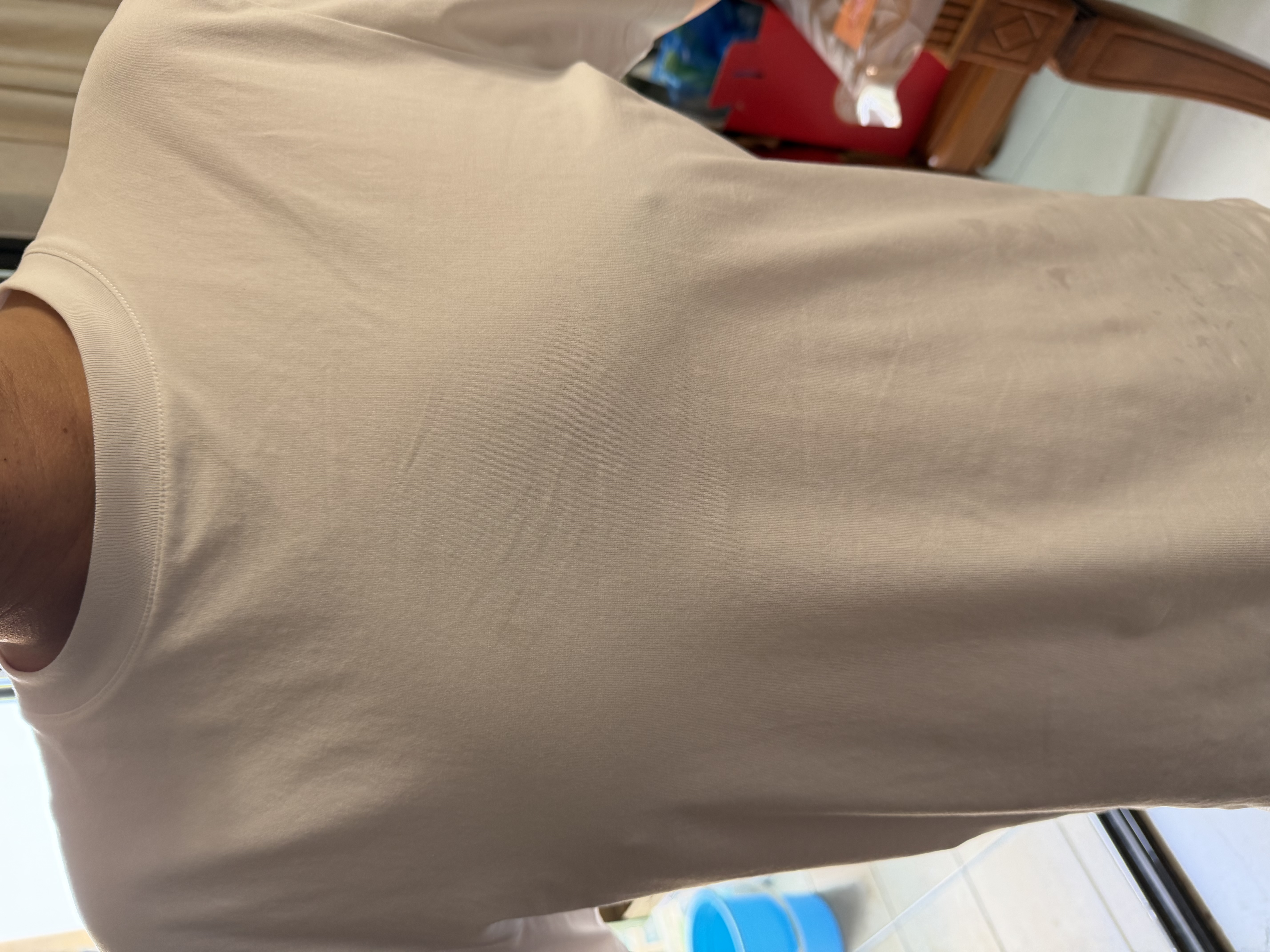 京东京造10A抗菌男士t恤短袖男女同款衣服男装春夏新款圆领打底衫内搭白XL 实拍图
