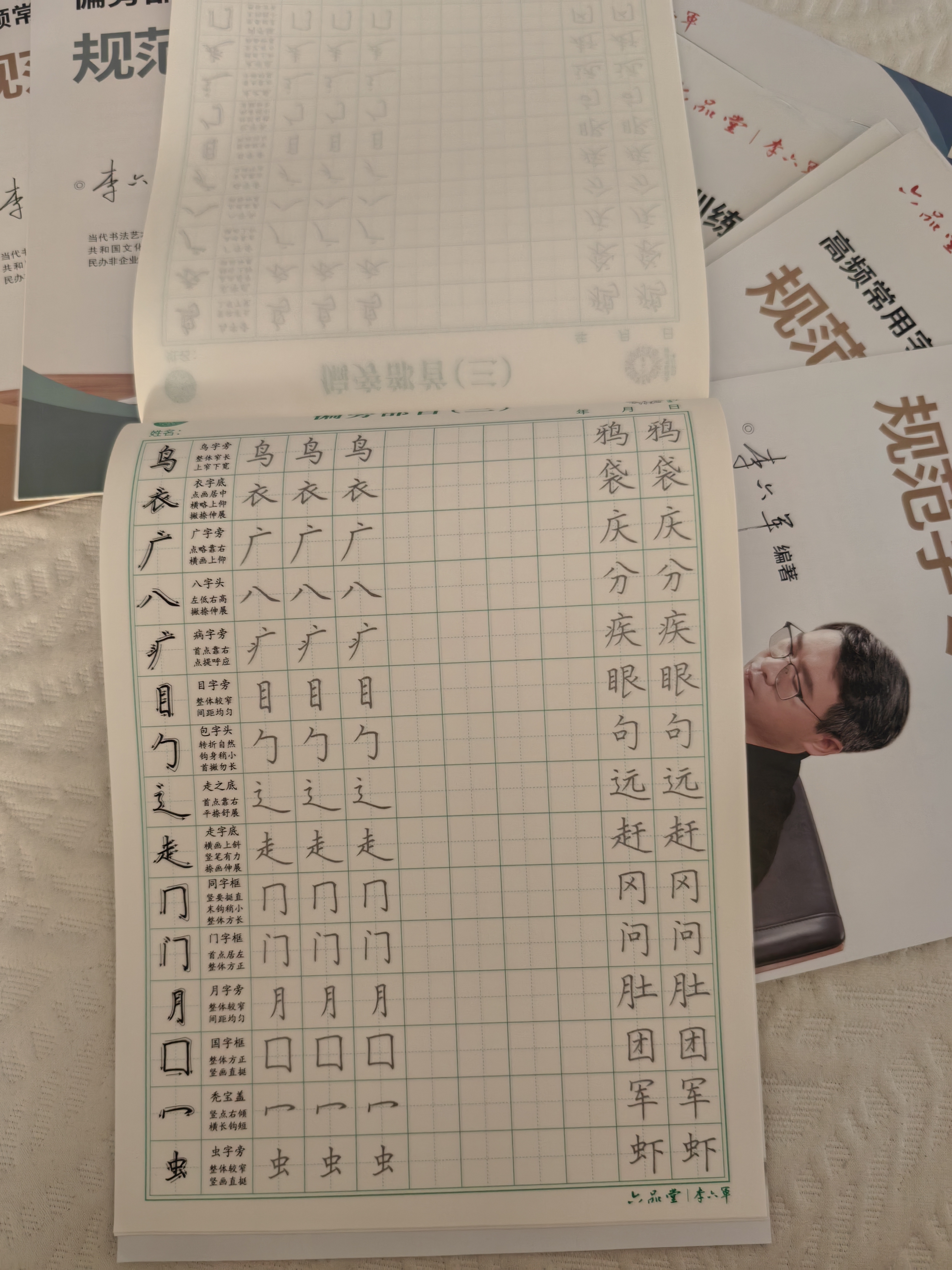 六品堂笔画笔顺练字帖练字控笔训练全套偏旁部首儿童小学生练习写字成年楷书入门基础训练 实拍图
