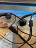 JBL TUNE 305C 有线耳机 Type-C接口 半入耳式耳机 电脑苹果耳机 适用于USB-C 送礼物耳机 黑色 实拍图