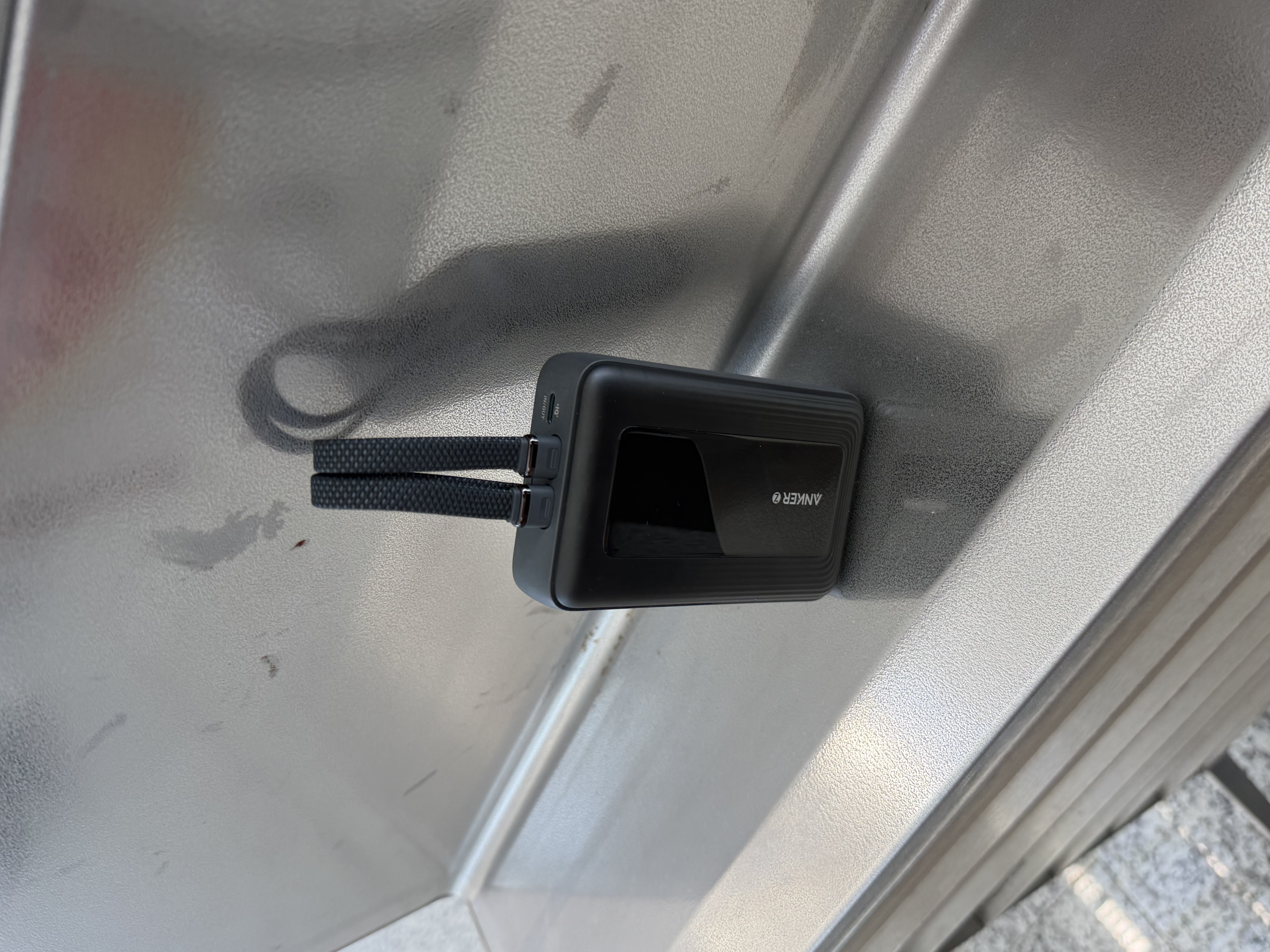 ANKER-安克【MFi认证】自带双线充电宝30W超级快充20000毫安mAh大容量苹果手机移动电源3C认证可上飞机 实拍图