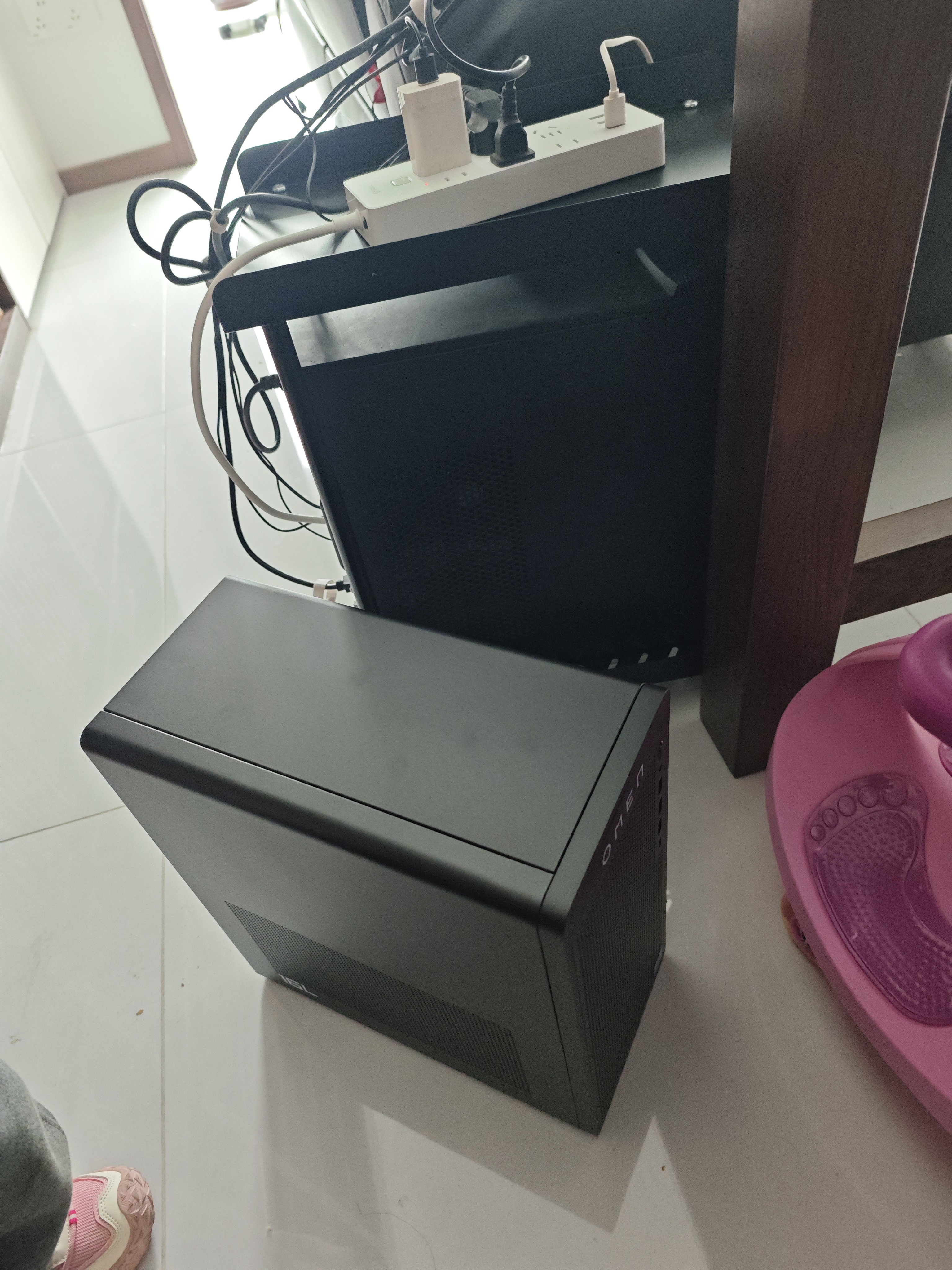 惠普（HP）暗影精灵11 游戏电竞台式电脑主机AI设计图站(14代i5-14400F RTX5060 16G DDR5 1TB) 国补黑神话 实拍图