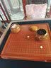 御圣围棋棋盘红胡桃围棋桌套装新云子儿童五子棋围棋复古实木围棋罐 实拍图