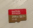 闪迪存储卡行车记录仪TF卡pocket3内存卡MicroSD卡无人机pocket4相机卡  至尊极速 256G【入会领20元券 送读卡器】 实拍图
