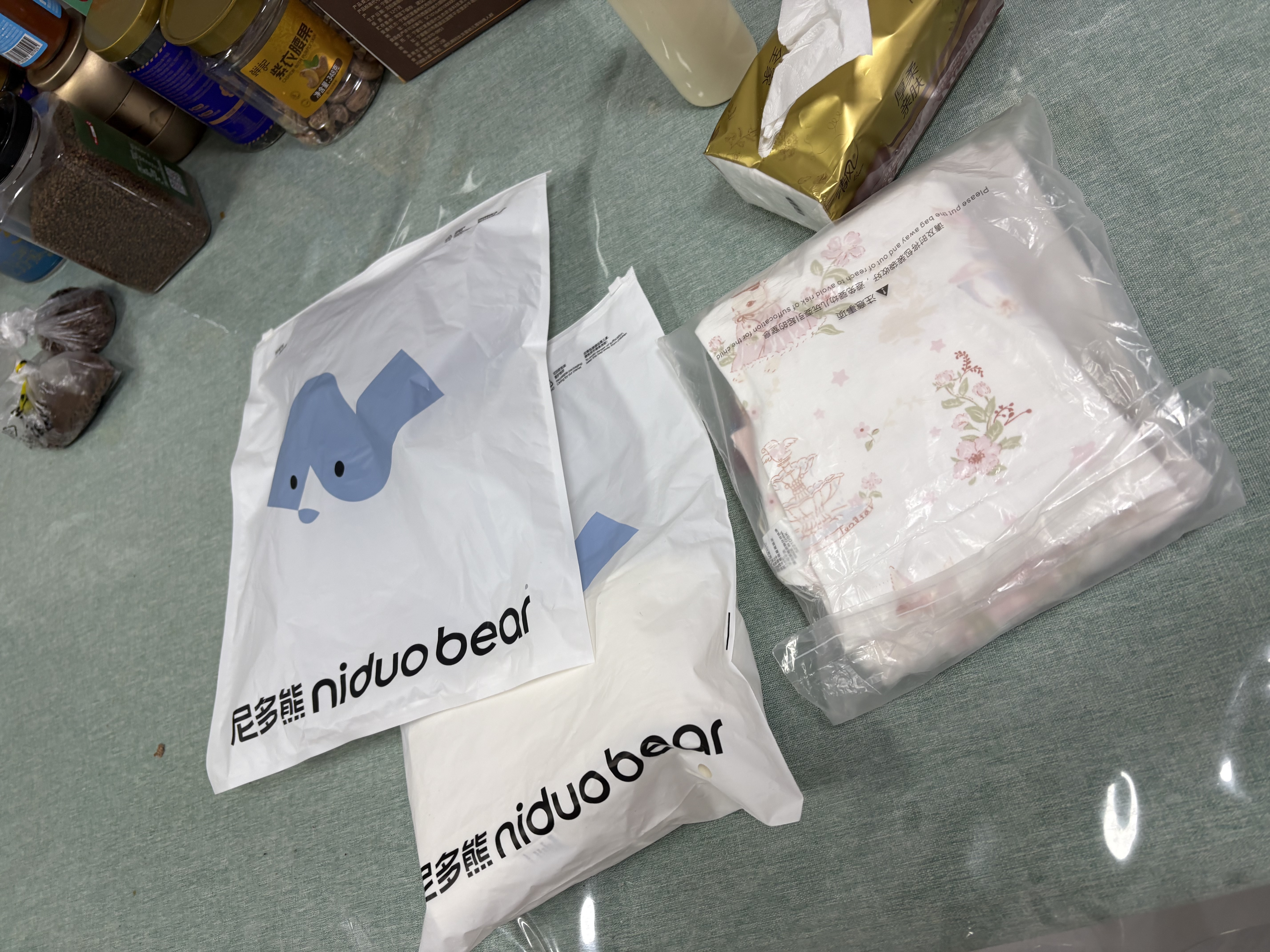 尼多熊女童保暖打底裤秋冬季宝宝儿童连裤袜加绒加厚女童摇粒绒 实拍图