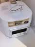 东芝（TOSHIBA）【旗舰新品】小白露风冷电压力锅 5L 4-8人高压锅家用IH锁鲜0排气 纯钛0涂层+陶瓷双胆PC-50MXVC 实拍图