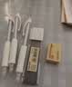 得力（deli）【开学必备】0.7mm活动铅笔套装（3支自动笔 60支HB铅芯）笔头附橡皮 小学生考试练字可用 33157白 实拍图