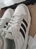 adidas ENTRAP美式校园风运动鞋少年感复古篮球风板鞋阿迪达斯   白色/金属暗银   41 实拍图