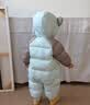 巴拉巴拉童装婴儿羽绒服新生儿连体衣服宝宝冬装2026新款哈衣爬服可爱造型 实拍图