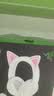雷蛇（Razer）北海巨妖萌猫版V2蓝牙版 无线头戴式电竞游戏耳机耳麦 网红猫耳 RGB灯效 白色 适配三角洲行动 实拍图