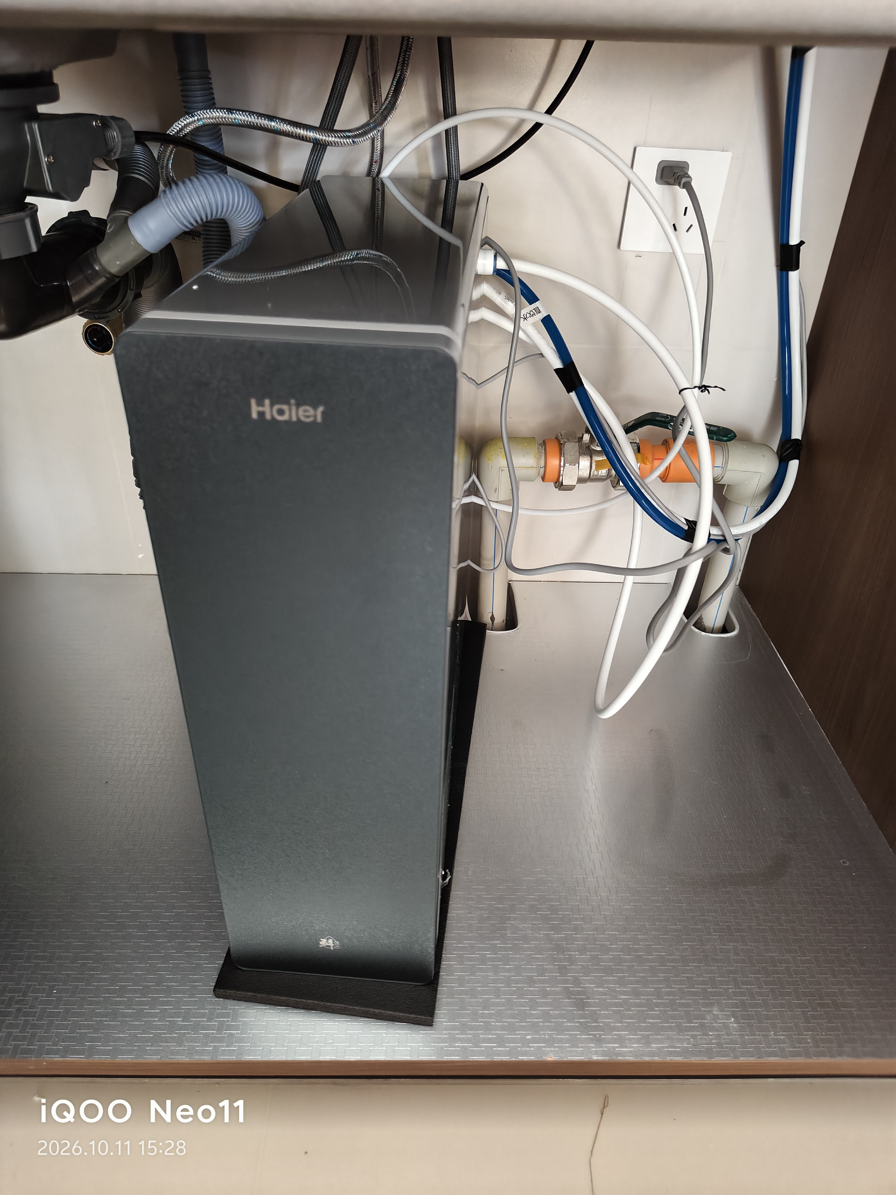 海尔（Haier）【889升级】海尔鲜活水ProMax5.0 1200G整机0阻垢净水器家用龙头杀菌后置抑菌双守护双水直饮R302 实拍图