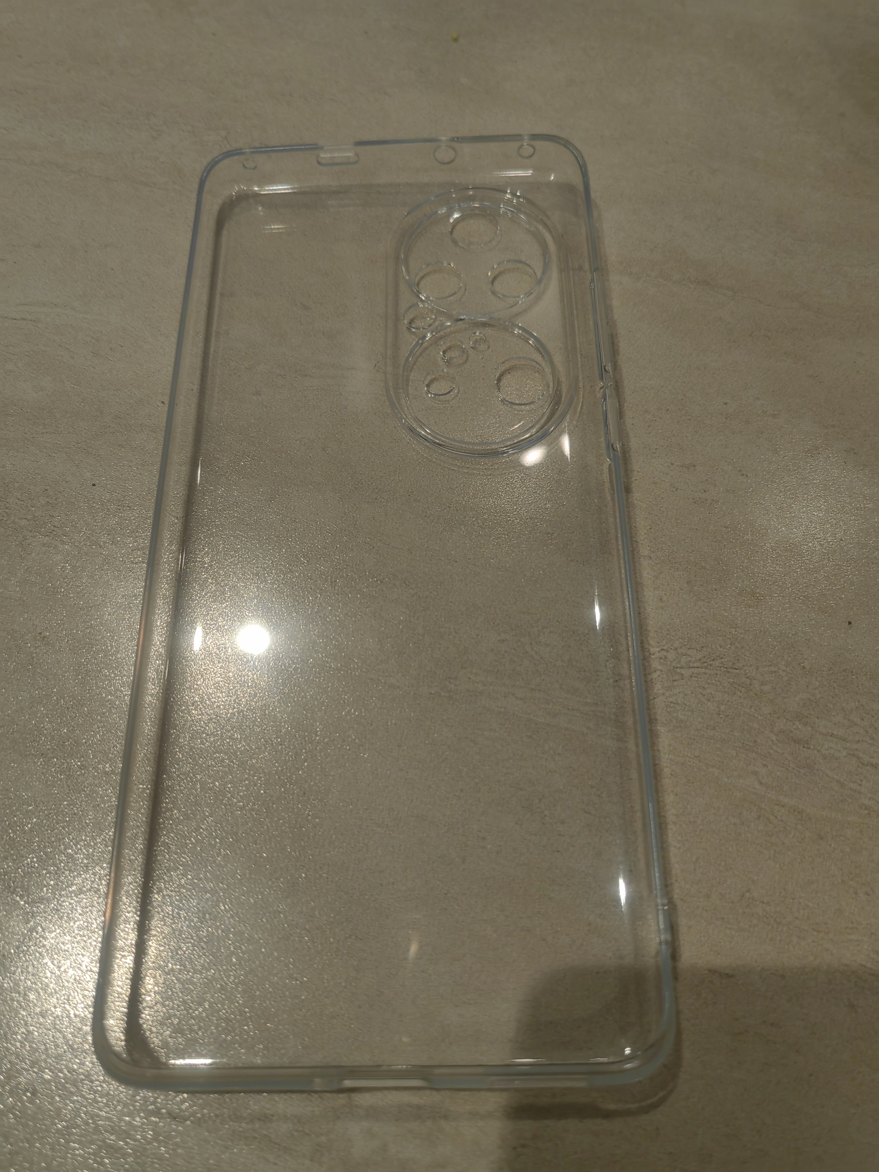 第一卫DIVI【镜头全包丨顶配防摔】适用华为P50Pro手机壳HUAWEI p50pro保护套镜头全包透明超薄防摔软壳男女 实拍图