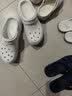 CROCS檀健次同款经典泡芙洞洞鞋|207521 白色-100 36/37(220mm) 实拍图
