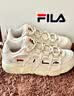 斐乐面包鞋｜FILA FUSION潮牌篮球鞋男士低帮运动鞋休闲鞋老爹鞋 燕麦色-OM 39 实拍图