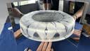 AMBITFUL可调速摄影拍摄电动转盘26cm旋转产品展示台小珠宝直播调速拍摄架模型自动拍照台底座 实拍图