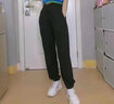 芭布笛冰丝休闲运动裤女夏季薄款裤子宽松束脚运动灯笼裤 实拍图