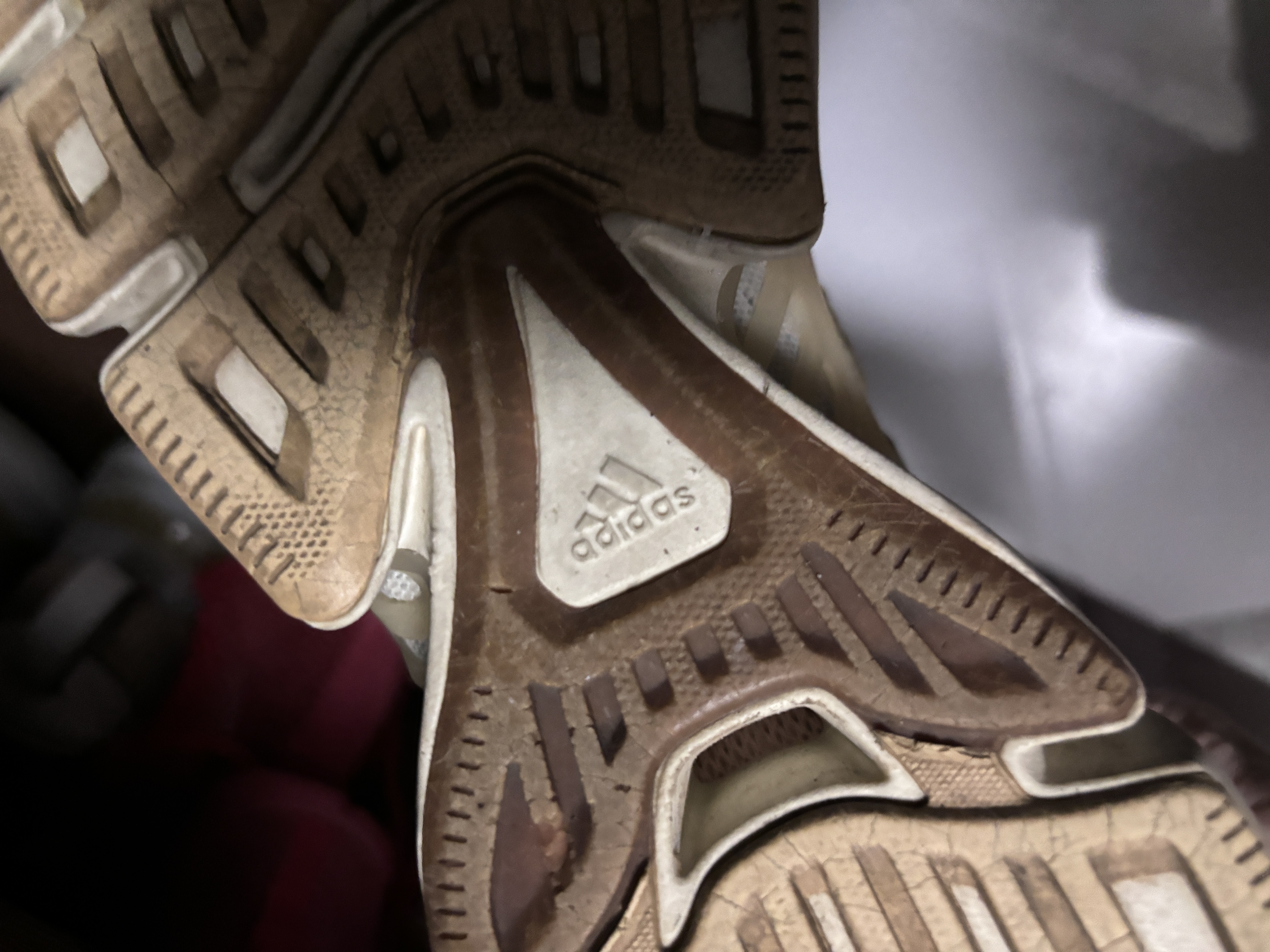 adidas ENTRAP美式校园风运动鞋少年感复古篮球风板鞋阿迪达斯 白色/矾土棕/黑色   41 实拍图