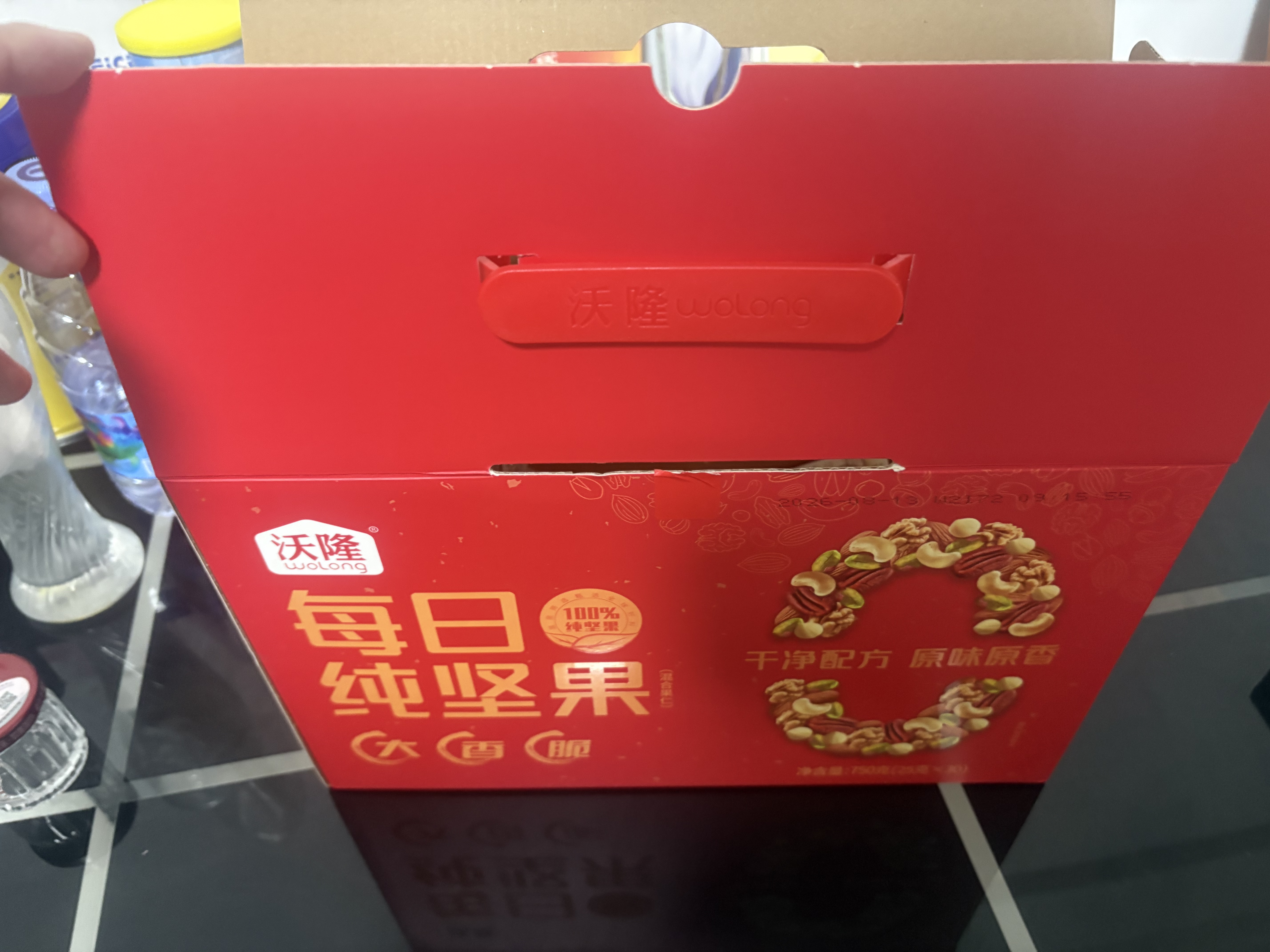 沃隆纯坚果每日坚果750g/30袋低Gi孕妇休闲零食礼包混合坚果节日礼盒 实拍图