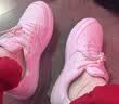 特步情侣男女板鞋小白鞋空军一号秋季革面耐磨百搭运动板鞋休闲鞋 实拍图