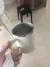 洁比世304不锈钢漱口杯情侣高端刷牙杯抗菌牙刷杯牙缸洗漱杯灰色单个装 实拍图