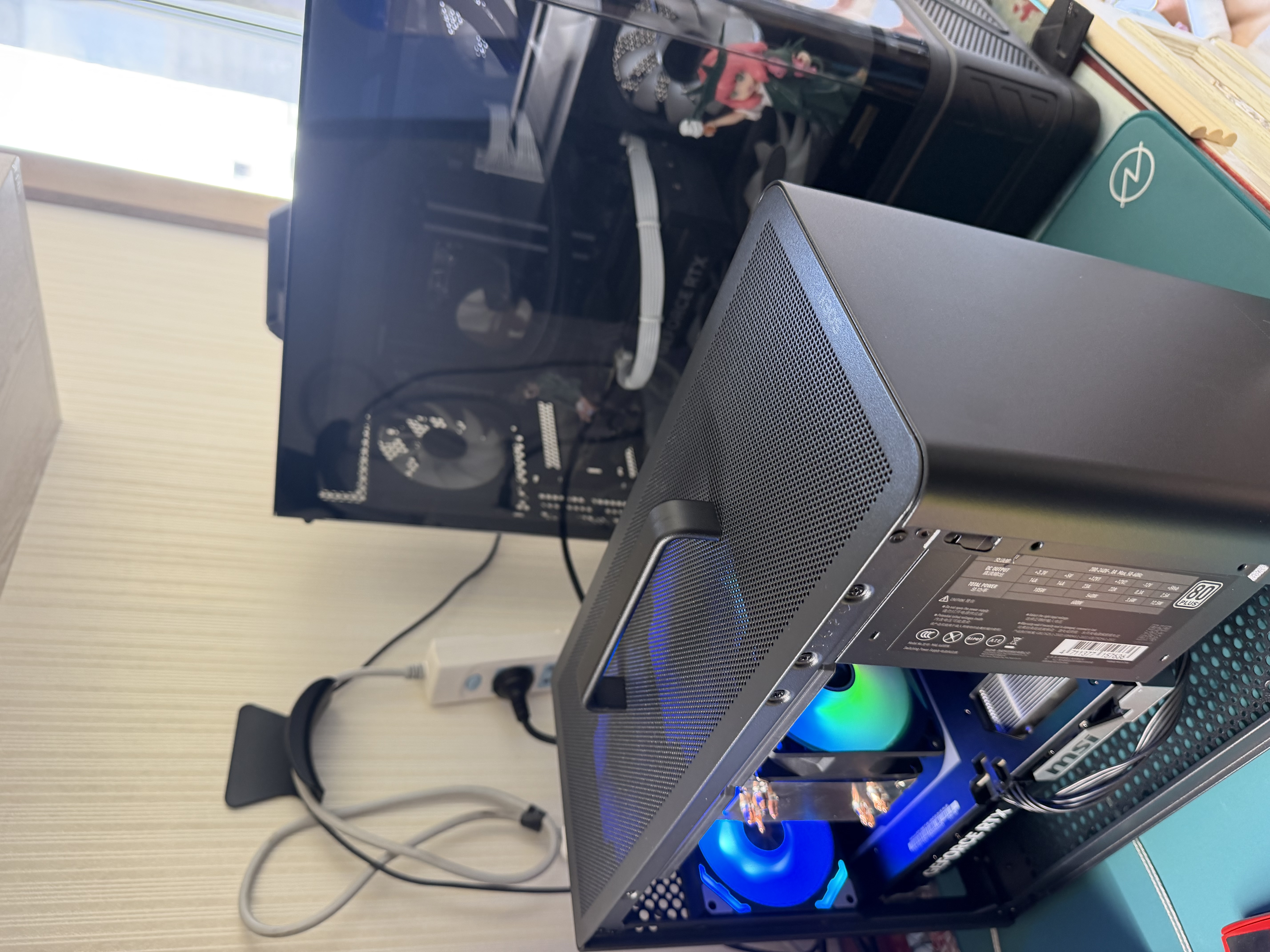 AMD R5 5600/9600X/RX7650GRE/6500XT迷你主机ITX整机手提DIY电脑组装机台式mini办公台式机AI PC电脑 配置十丨R5 9600X/RTX5060Ti 实拍图