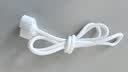 ESCASE适用苹果Airpods5/4/pro3无线蓝牙运动耳机小米华为漫步者OV防丢绳 出行防脱落 吸附不滑落 白色 实拍图