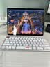 联想（Lenovo）无线蓝牙键盘鼠标套装可充电轻薄便携商务办公电脑iPad平板mac通用剪刀脚无线键盘无线键鼠套装 K211-银白色-单键盘 无线蓝牙双模 实拍图