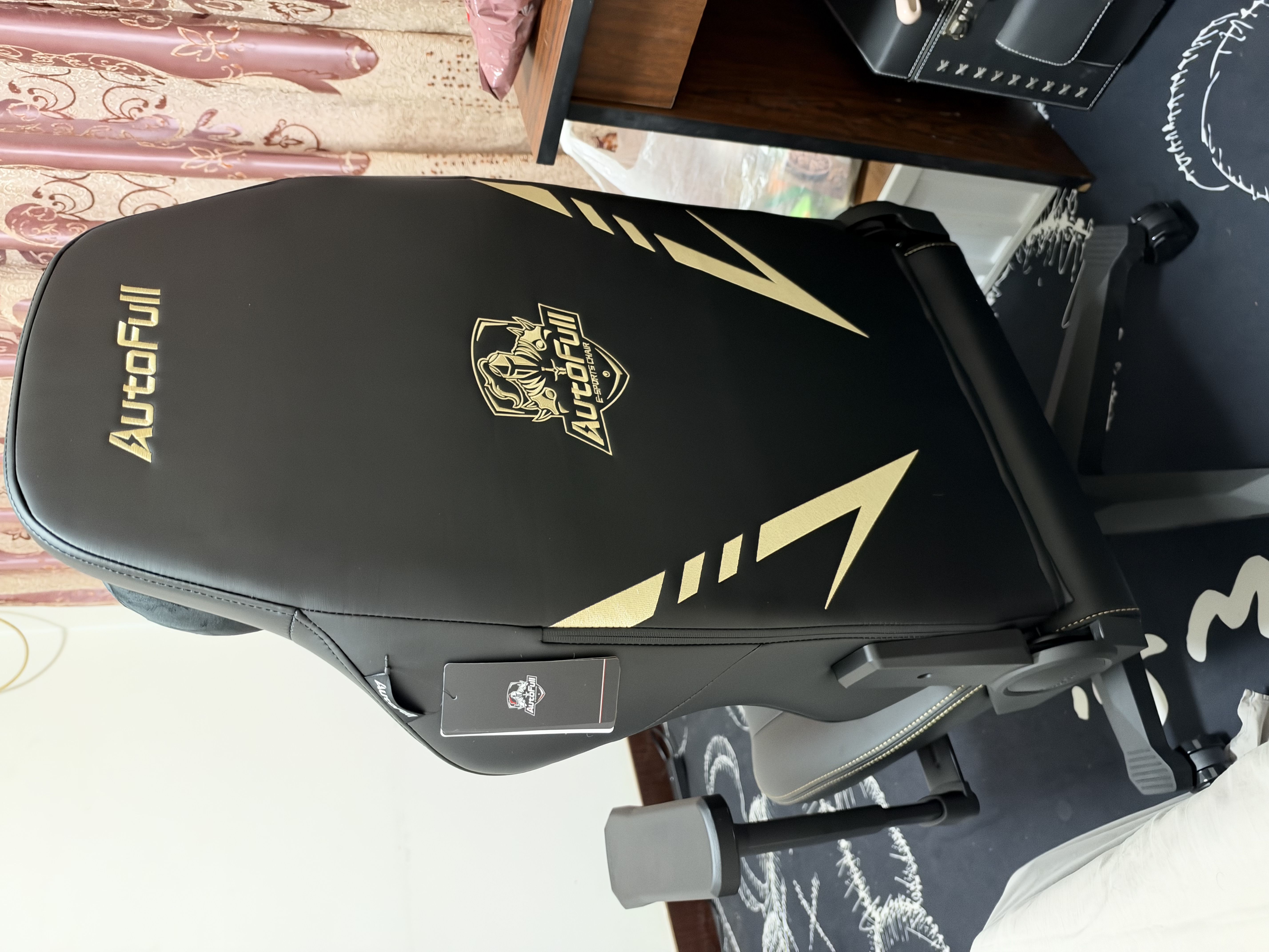 傲风C3Pro黑金电竞椅子人体工学椅电脑椅办公椅游戏椅久坐可躺椅 实拍图