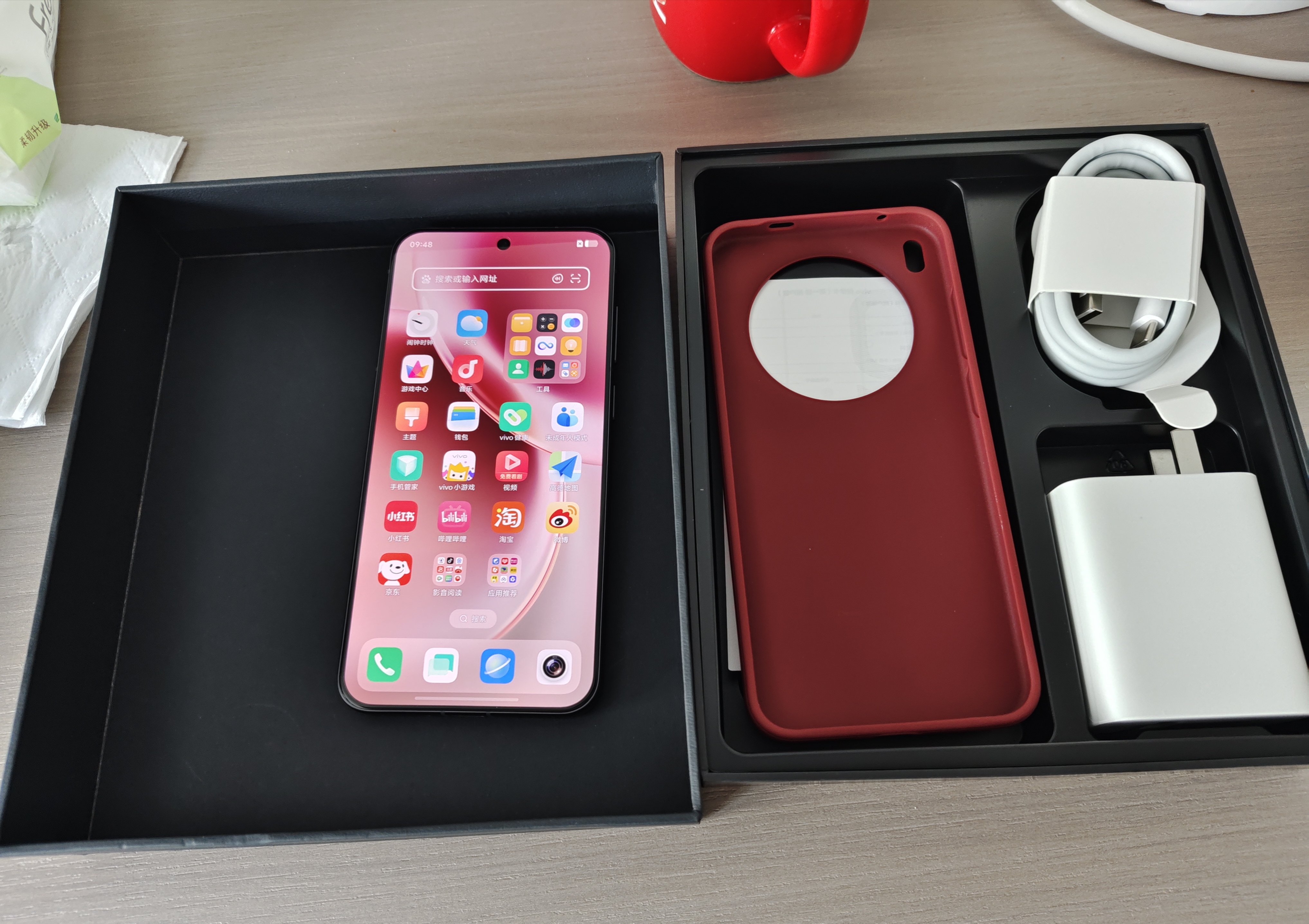vivo X300 12GB+256GB 好运红 蔡司2亿超级主摄 蔡司APO超级长焦 5年持久流畅OriginOS 6 拍照 AI手机 实拍图