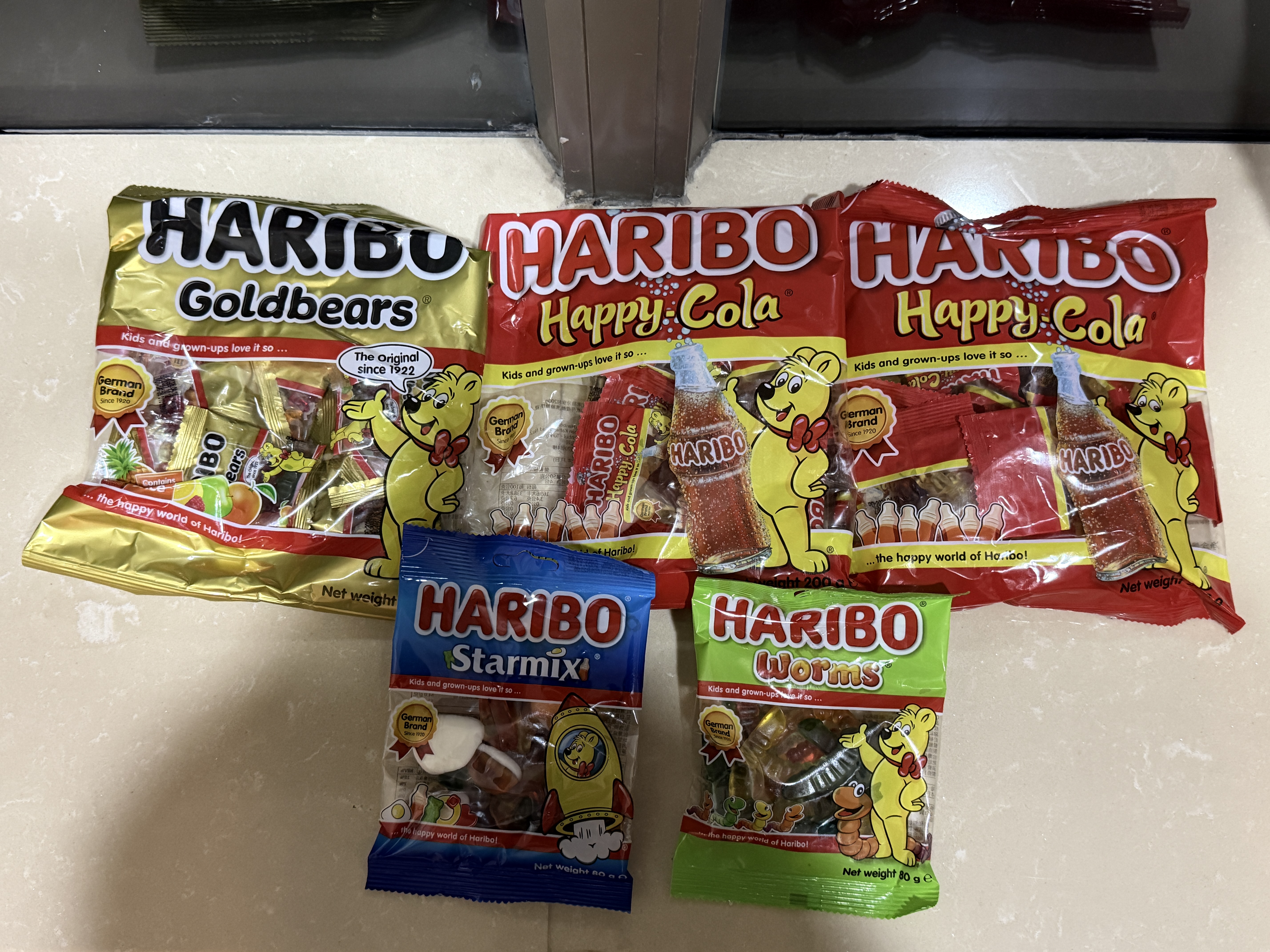 哈瑞宝（Haribo）土耳其进口果汁水果软糖大满贯80g 儿童零食糖果 橡皮糖 qq糖 实拍图
