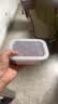乐扣乐扣（LOCK&LOCK）食品级不锈钢保鲜盒密封冰箱厨房储存收纳盒学生餐盒400ml米色 实拍图