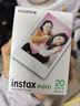 INSTAX富士instax立拍立得 mini相纸 白边双包20张+甜心牛仔相册 实拍图