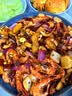 禧美海产鲜冻黑虎虾净重2斤装 规格40-50只/kg 单冻大虾 烧烤 礼盒 实拍图
