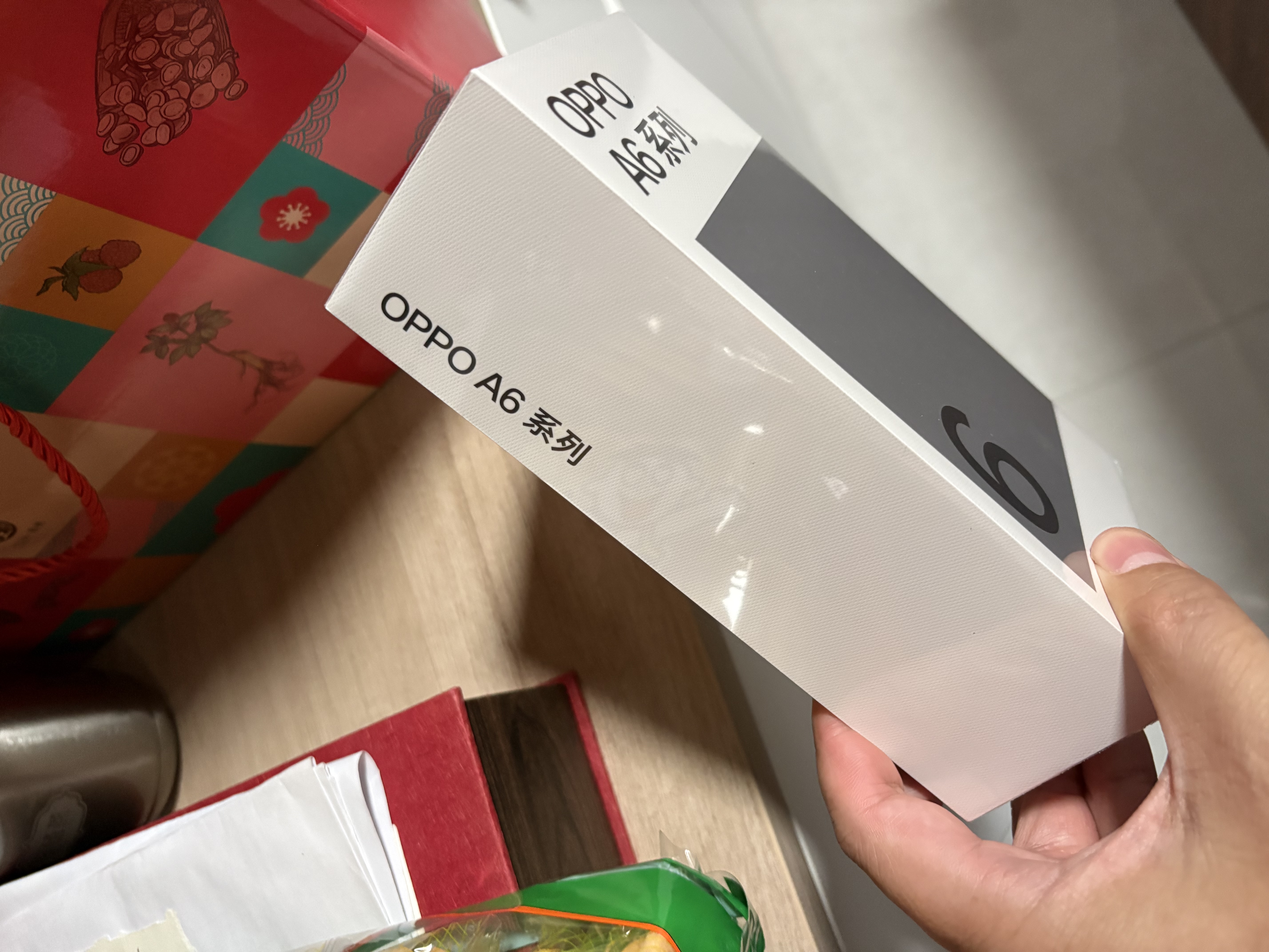 OPPO A6c 6GB+128GB 橄榄绿 6500mAh耐用大电池 IP64级生活防水 老年智能 自营旗舰店4G手机 国家补贴 实拍图