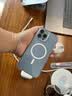 绿联 【环保认证】适用苹果13ProMax手机壳iPhone13ProMax磁吸壳无线充电防摔防磨全包超薄保护套透明  实拍图