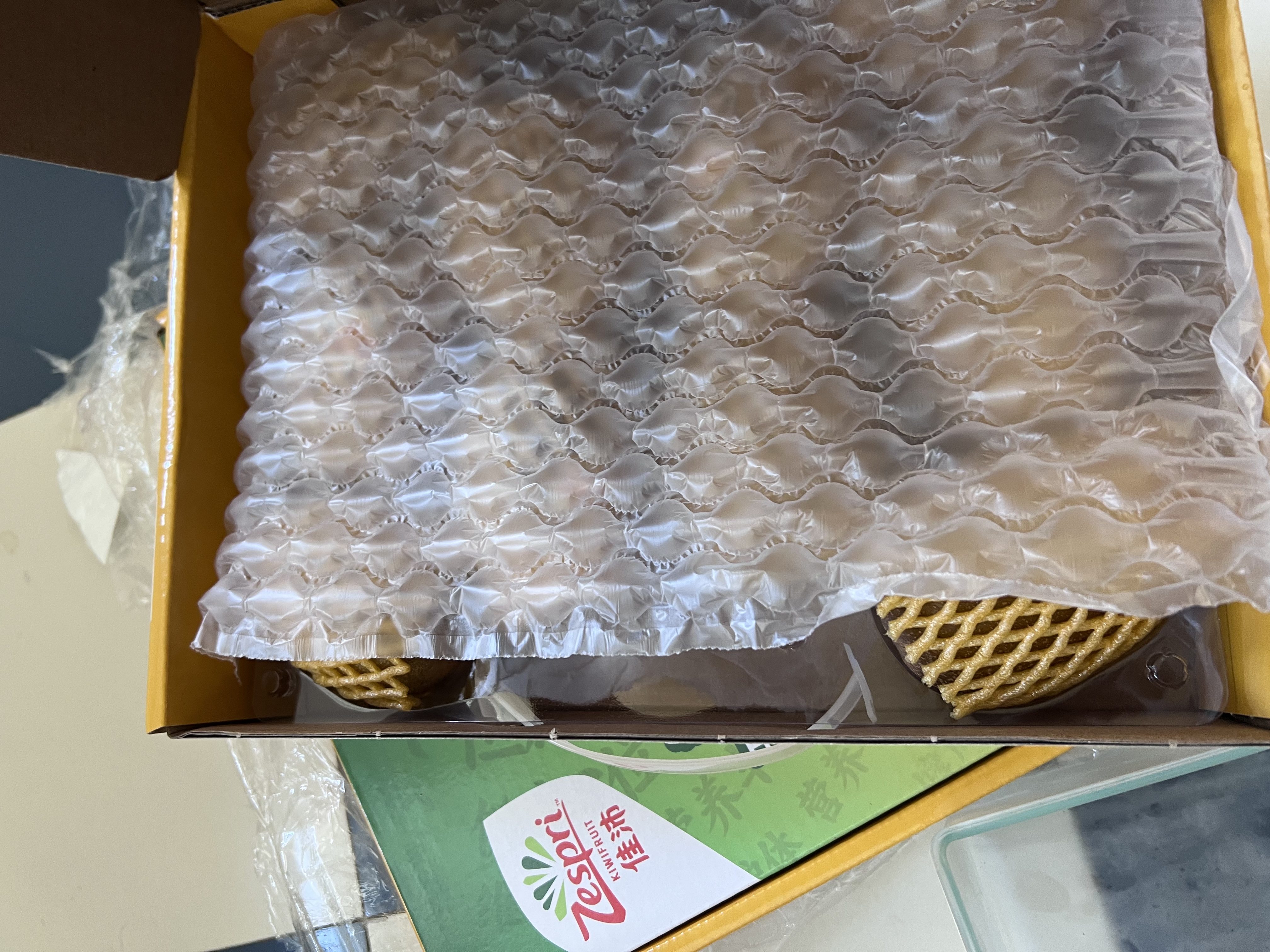 佳沛（zespri）新西兰金奇异果10粒巨大果146-175g猕猴桃水果礼盒 实拍图