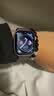 Apple/苹果 Watch S11 智能手表GPS款46毫米银色铝金属表壳雾紫色运动型表带M/L MEVX4CH/B 实拍图