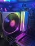 酷冷至尊（CoolerMaster）Hyper 612 Pro CPU风冷散热器 单塔/三代超导6热管/双莫比乌斯风扇/金属拉丝磁吸顶盖/多平台扣具 实拍图